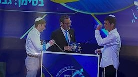 מתמודדי חידון התנך תשפד, צילום: מסך